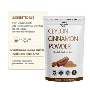 Canela de Ceilán en Polvo de Marca Privada OEM/ODM - Suplemento Herbal Puro para la Salud y el Bienestar - Product Image 4