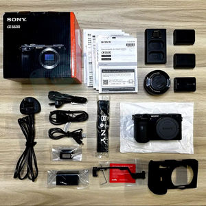 Cámara sin Espejo HFT Profesional A6600 + Lente de 16-50 mm, Formato APS-C, Video 4K, Tarjeta SD, Venta al por Mayor - Product Image 1