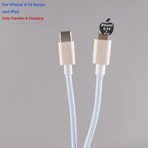 Cable de <span class=keywords><strong>Carga</strong></span> USB-C a Lightning para <span class=keywords><strong>iPhone</strong></span> y iPad, 3A, Longitudes de 0.3m a 2m, Compatible con <span class=keywords><strong>iPhone</strong></span> 5-14 - Product Image 5