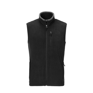 Gilet de golf zippé à coque souple avec logo personnalisé pour hommes, vêtements d'athlétisme réversibles vintage pour l'été, respirant, confortable et sans manches - Product Image 3