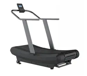 Vente chaude air runner 3 modes de mouvement tapis roulant commercial non alimenté machine de course incurvée pour hommes