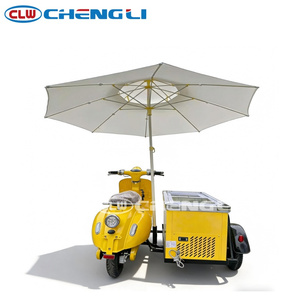 Tricycle électrique réfrigéré 60V 120L pour la vente de crème glacée avec réfrigérateur - Product Image 5