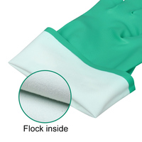 Guantes de Nitrilo Resistentes XINGYU, Impermeables, Anti-químicos, para Laboratorio, Color Verde, Resistentes a Productos Químicos