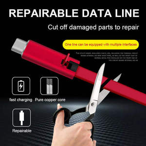 2024 xu hướng mới sạc nhanh ma thuật tái tạo cáp USB Cắt Sửa chữa sạc cáp sạc tái tạo - Product Image 2