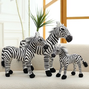 Adorno de Peluche con Forma de Zebra, Linda Decoración de Peluche de Zebra para el Hogar, Regalo Navideño, Venta al por Mayor Disponible - Product Image 4