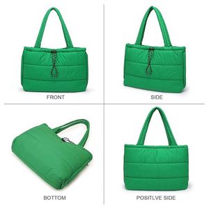 Sac fourre-tout pour femme, sac à main matelassé doux et léger, grand sac à dos matelassé pour femme, sac à bandoulière pour femme - Product Image 4