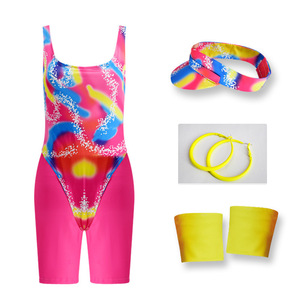 <span class=keywords><strong>Película</strong></span> fiesta Halloween vestir Reto 80s entrenamiento adulto patinaje disfraz 2017 - Product Image 3