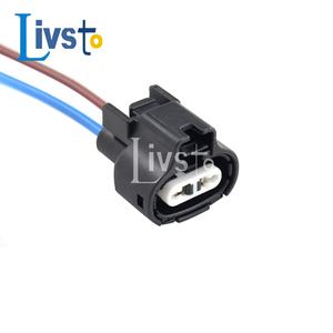 7283-1224-30 2 Pinli Kablo Kablo Demeti Saf Bakır İletken Kauçuk Araba Gövdesi Oto Hava Giriş Sıcaklık Sensörü Soketi - Product Image 2