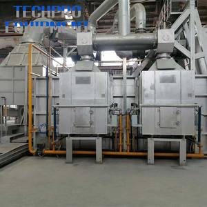 Four à gaz régénératif spécifique à l'aluminium de capacité 10t/20t/30t taux de fusion élevé joint à bord souple économie de chaleur - Product Image 4