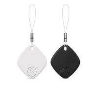 Grosir Murah Android Beacon Alarm Elektronik BLE Anti Hilang Mini Pelacak GPS Nirkabel Unik ITag Gantungan Kunci Pintar