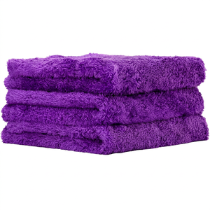 Serviettes de nettoyage et de séchage en microfibre écologiques à séchage rapide, boucles torsadées, pour salon de beauté automobile, fournitures de detailing auto, accessoires automobiles - Product Image 1