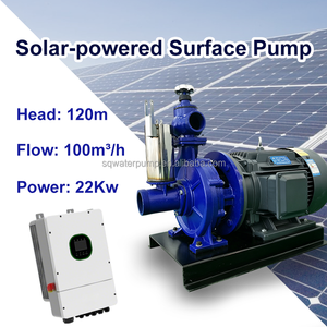 Fabricants de pompes solaires AC, <span class=keywords><strong>pompe</strong></span> solaire haute puissance 22 kW, hauteur de refoulement 120 m, <span class=keywords><strong>pompe</strong></span> solaire pour l'irrigation agricole - Product Image 2