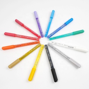 Marqueur de <span class=keywords><strong>craie</strong></span> <span class=keywords><strong>liquide</strong></span> à base d'eau, pointe en <span class=keywords><strong>feutre</strong></span>, encre permanente, tissu métallique, peinture acrylique, stylo marqueur de couleur, offre spéciale, Offre Spéciale - Product Image 5