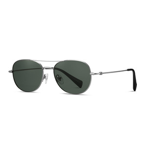 Lunettes de soleil Wanda Pilot S19206, monture intégrale ovale, UV400, anti-lumière bleue, protection solaire pour hommes, légères - Product Image 5