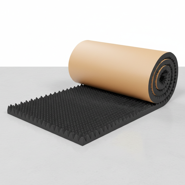 Rubber and Plastic Sound Insulation  High Density Acoustic Noise Reduction Material for Walls, HVAC Ducts, Construction