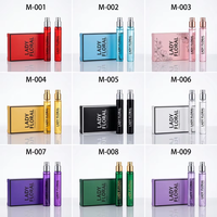 Mini flacon de parfum personnalisable, parfum floral fruité au pomelo, eau de toilette pour femmes, spray corporel longue durée, parfum sucré