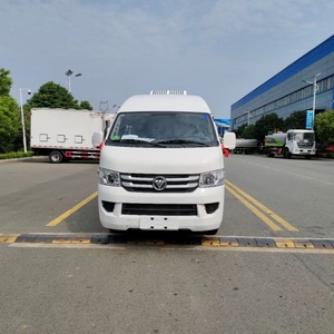 รถบรรทุกห้องโดยสารคู่ โฟตอน G7 ใหม่ 5 ที่นั่ง เกียร์อัตโนมัติ ยูโร 5 รถบรรทุกห้อง<span class=keywords><strong>เย็น</strong></span>สำหรับการขนส่งในเมือง 160 แรงม้า เบนซิน สำหรับขนส่งอาหารแช่แข็ง - Product Image 2