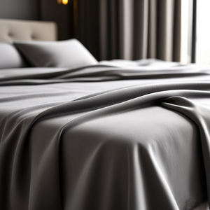 1800TC Ensemble de draps de <span class=keywords><strong>lit</strong></span> King Size ajustés plats en microfibre <span class=keywords><strong>pour</strong></span> la maison 4 pièces drap de <span class=keywords><strong>lit</strong></span> <span class=keywords><strong>couette</strong></span> avec logo personnalisé - Product Image 3