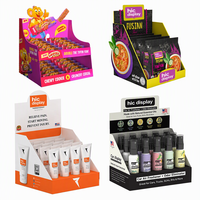 Boîtes de présentation en carton pour comptoir personnalisées, présentoirs de comptoir en carton PDQ, présentoirs de table en carton
