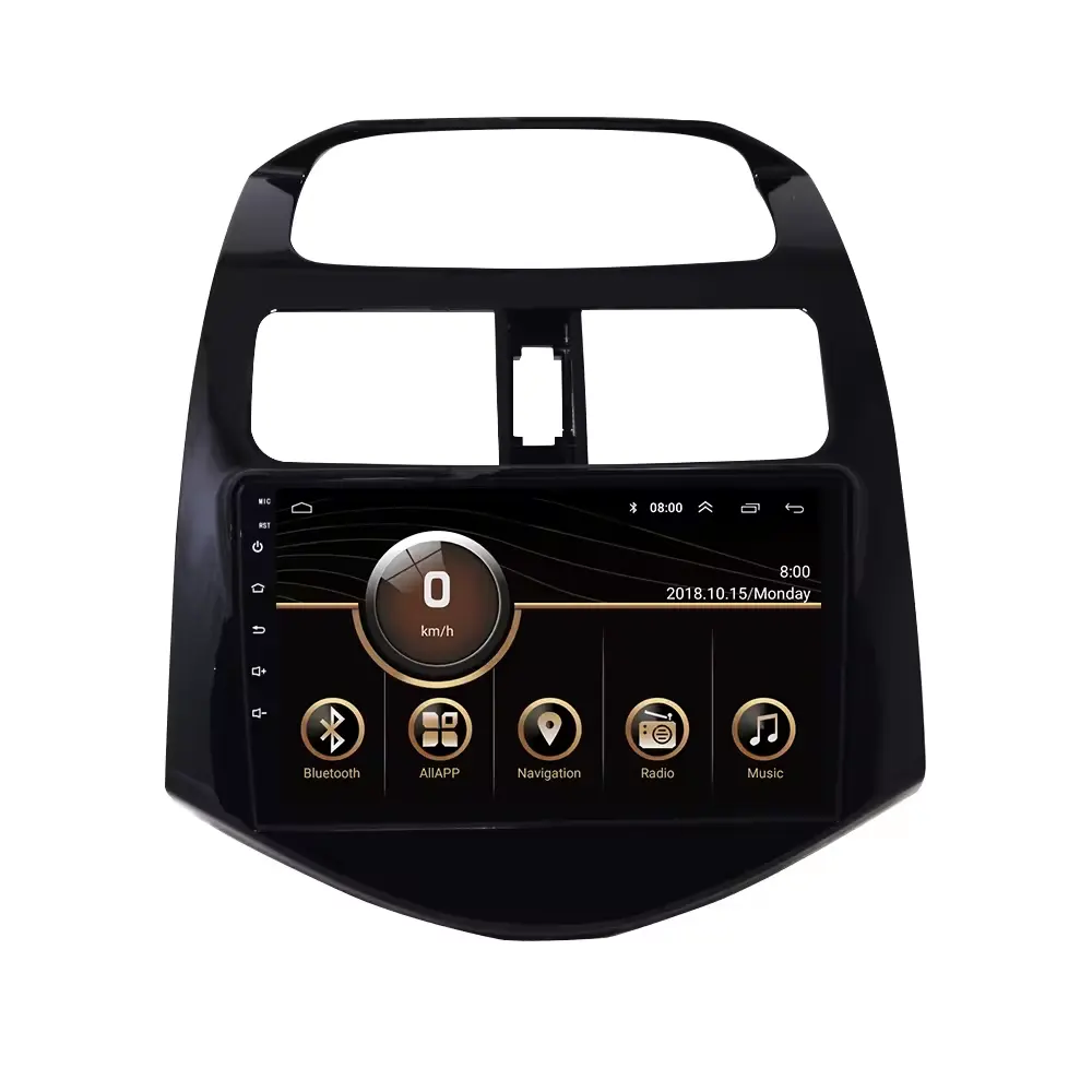 Android Universal Chevrolet Spark 2010-2014 Marco DE REPRODUCTOR DE DVD para automóvil Panel de video para automóvil Radio para automóvil Reproductor estéreo GPS WiFi BT
