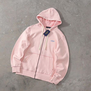 Felpa da <span class=keywords><strong>Uomo</strong></span> con Cappuccio Ricamata, Stile <span class=keywords><strong>Polo</strong></span>, Primavera-Autunno, Taglia Grande, Lunga, in Tessuto Tinta Unita con Ricamo di Cavallo - Product Image 6