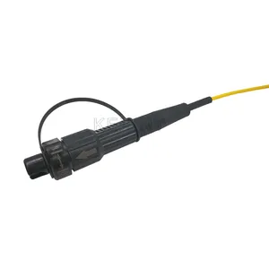 KEXINT FTTH Huawei IP68 Kabel Penghubung Tahan Air Kabel Kustom Panjang Simplex SC Jumper Serat Optik