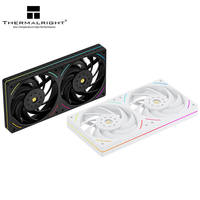 Thermalright TL-UB24R blanco de alto rendimiento 240mm ARGB caso ventilador 240 * 120 * 25mm doble 120mm ARGB ventilador para PC