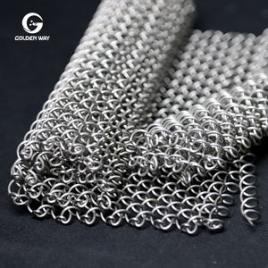 ספק מקצועי נירוסטה חוט chainlink רשת רשת דקורטיביים גיליון מותאם אישית oem אח מסך גן ריתוך - Product Image 3