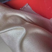 Tissu brocart Lurex 100% polyester antistatique sergé 150D pour rideaux et mariages