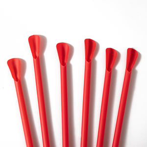 Pailles à boire droites en PLA en gros - Compostables et biodégradables - Logo personnalisé disponible - Product Image 1