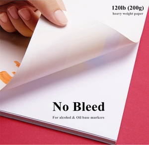 Đánh dấu giấy pad, bleedproof đánh dấu giấy cho rượu đánh dấu, mực và bút chì, axit miễn phí - Product Image 4