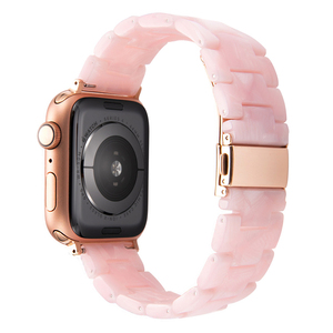 Smartwatch di lusso da donna <span class=keywords><strong>cinturino</strong></span> da polso in resina trasparente <span class=keywords><strong>cinturino</strong></span> per <span class=keywords><strong>Apple</strong></span> <span class=keywords><strong>Watch</strong></span> serie 10 9 8 <span class=keywords><strong>7</strong></span> 6 <span class=keywords><strong>cinturino</strong></span> - Product Image 6