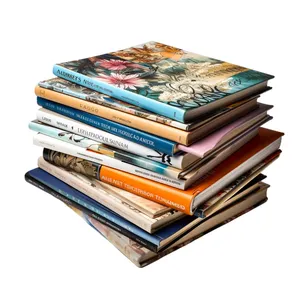 OEM High Quality Round Spine Hardcover Book Custom Coloring Offset Printing Hard Cover Book