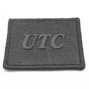 Custom Transferência De Calor 3D Levantada Logotipo Silicone Patch, etiqueta De Roupa De Transferência De Calor De Silicone De Borracha De Logotipo 3D