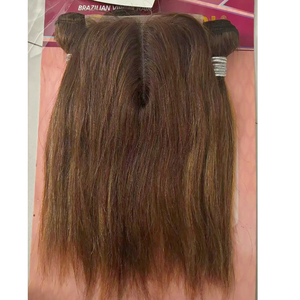 Extensions <span class=keywords><strong>de</strong></span> cheveux humains vierges 100% naturels, grade 10A, 4+4, 4x4 lace, noirs naturels, lisses ou ondulés, avec closure en dentelle et 200g <span class=keywords><strong>de</strong></span> mèches - Product Image 3