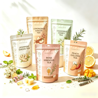 Op maat gemaakte Doypack Stand Zipper voedselveilige zak met digitale print voor gedroogd fruit, pinda's, walnoten, pijnboompitten en gemengde noten.