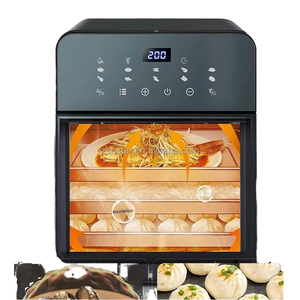 Freidora de aire digital eléctrica 12L-25, horno con control de pantalla táctil, 8 presets, <span class=keywords><strong>tostadora</strong></span> multifunción para uso doméstico en RV, hecha de plástico - Product Image 1