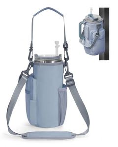 Solución de Transporte Conveniente, Bolsa de Gimnasio Magnética de Neopreno con Imanes Incorporados, Porta Botella de Agua, Bolsillos para Teléfono - Cómoda - Product Image 1