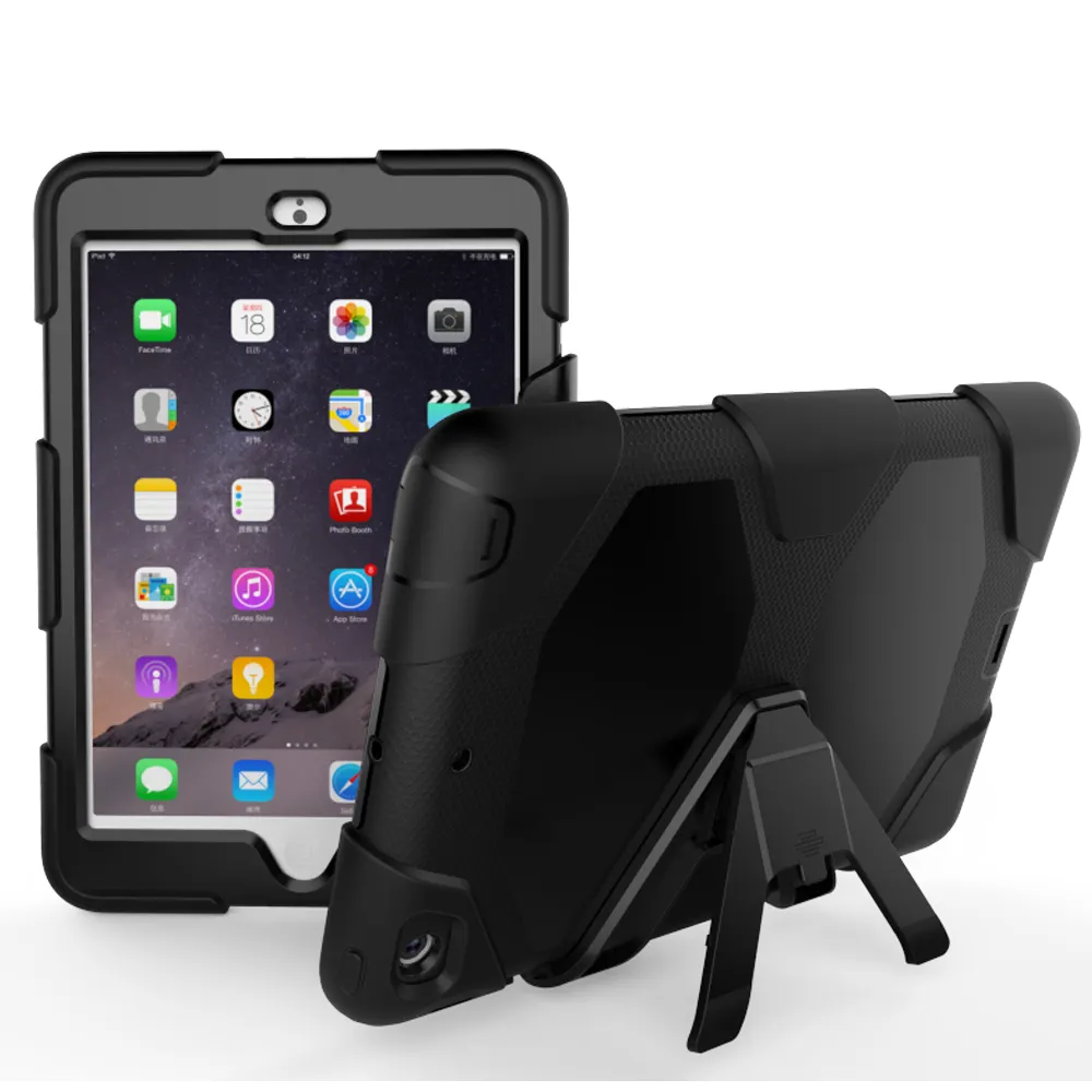 Custodia per Tablet con protezione completa del corpo per iPad Mini 1 2 3 7.9 pollici protezione dello schermo integrata cavalletto custodia resistente agli urti