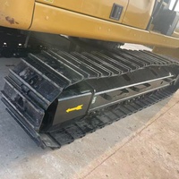 Excavatrice robuste d'occasion à faible nombre d'heures de fonctionnement pour la construction et l'exploitation minière, excavatrice sur chenilles d'occasion de 23 tonnes CAT 323GC à vendre