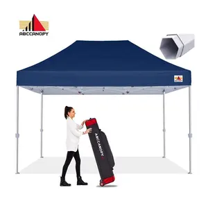 ABCCANOPY 3x4,5 m Sechs kant rahmen Carpa Ple gable Plain Zelte Outdoor Tente Pliante Mit Rollt asche