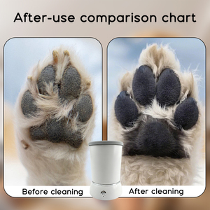 Limpiador y Masajeador Automático de Patas para Perros Vaso de Silicona Suave para Desechos de Mascotas Lavador de Patas de Plástico Sostenible para Perros y Gatos - Product Image 6