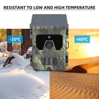 Cámara de Caza Solar 4G LTE HC-600Pro 4G con Panel Solar y Tarjeta SIM Resistente al Agua, Cámara de Caza HC-812Pro