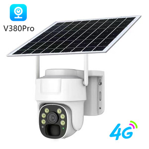 Cámara de Vigilancia V380 con Energía Solar 4G, Visión Nocturna 1080P, Seguridad para Exteriores con Intercomunicador de Voz y Almacenamiento en la Nube - Product Image 2