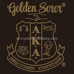   Transferencia de Pedrería Termoadhesiva Personalizada con Logotipo Dorado Plateado para Hermandad, Transferencia de Pedrería para Enfermeras - Product Image 4