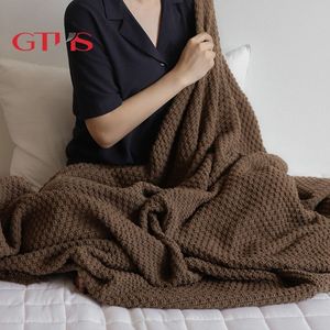 <span class=keywords><strong>Hot</strong></span> bán 100% hữu cơ <span class=keywords><strong>polyester</strong></span> waffle dệt nhiệt chăn chăn giường chăn - Product Image 6