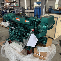 Moteur diesel marin refroidi à l'eau de mer et anti-brouillard salin de 100 CV, 120 CV, 150 CV, 180 CV, 200 CV, 300 CV avec boîte de vitesses pour la navigation