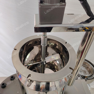 Máquina de Llenado de Lápiz Labial Líquido Semiautomática LIENM, Máquina Rotativa de Llenado y Tapado de Brillo Labial con <span class=keywords><strong>Tolva</strong></span> Agitadora - Product Image 3