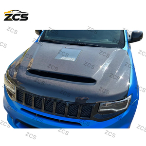 Nouveau capot transparent en fibre de carbone personnalisé pour Grand Cherokee - Rénovation/Mise à niveau avec garantie d'un an - Product Image 3