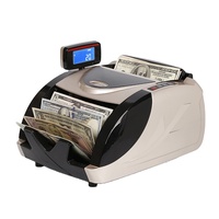 Machine de comptage d'espèces précise USD INR EURO valeur mélange billet de banque tri monnaie facture trieur compteur Machine 08G